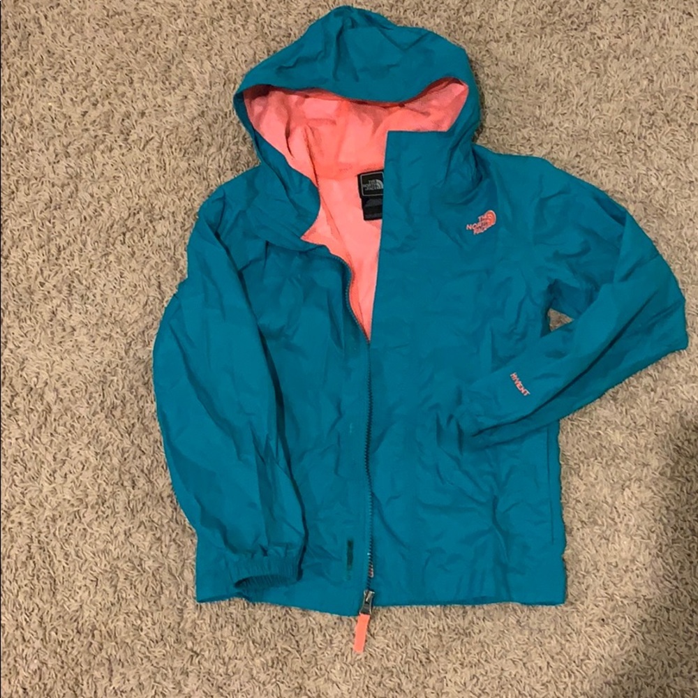 The North Face girls rain jacket